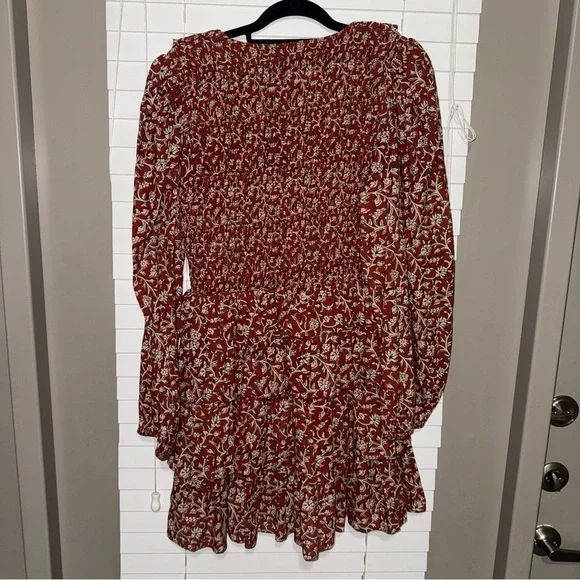 Anna Cate Floral Ruffle Mini Mia Dress - Picture 6 of 8